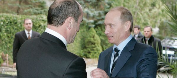 Встреча президентов Армении и России Роберта Кочаряна и Владимира Путина (24 января 2007). Сочи - Sputnik Армения