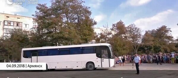 Дети Армянска уезжают в крымские санатории после выброса химвеществ - Sputnik Армения