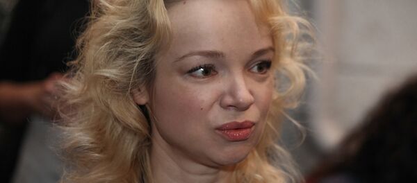 Виталина Цымбалюк-Романовская на открытии малой сцены московского драматического театра под управлением Джигарханяна (7 сентября 2016). Москвa - Sputnik Армения