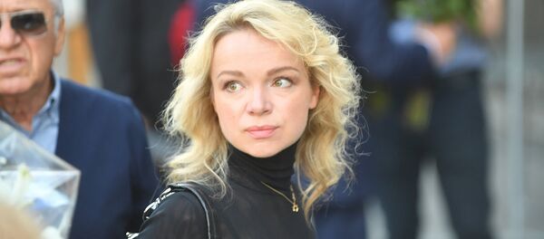 Виталина Цымбалюк-Романовская на церемонии прощания с народным артистом СССР, депутатом Госдумы Иосифом Кобзоном (2 сентября 2018). Москвa - Sputnik Армения