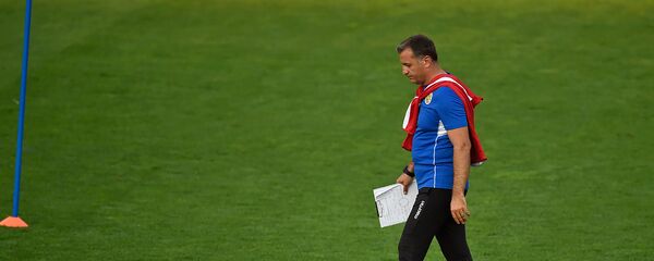 Հայաստանի ֆուտբոլի հավաքականի մարզումը Լիխտենշտեյնի հավաքականի հետ ՈՒԵՖԱ–ի Ազգերի լիգայի խաղից առաջ (որը տեղի կունենա 2018թ–ի սեպտեմբերի 7)։ Երևան Հայաստանի ֆուտբոլի հավաքականի մարզումը Լիխտենշտեյնի հավաքականի հետ ՈՒԵՖԱ–ի Ազգերի լիգայի խաղից առաջ (որը տեղի կունենա 2018թ–ի սեպտեմբերի 7)։ Երևան - Sputnik Արմենիա