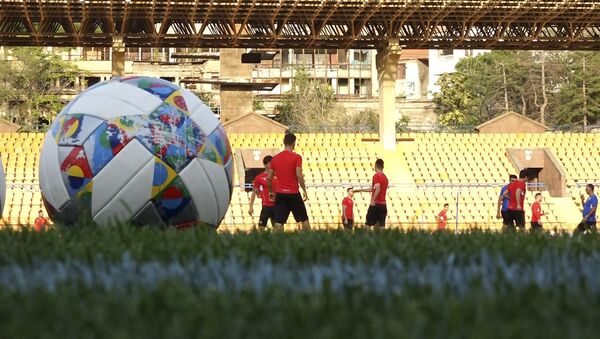 Сборные Армении и Лихтенштейна готовятся к матчу в рамках кубка Лиги Наций - Sputnik Армения