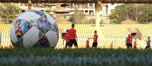 Сборные Армении и Лихтенштейна готовятся к матчу в рамках кубка Лиги Наций Сборные Армении и Лихтенштейна готовятся к матчу в рамках кубка Лиги Наций - Sputnik Армения