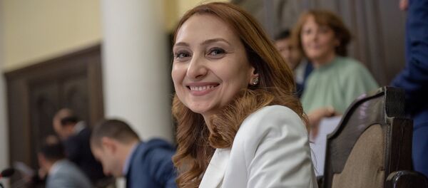 Министр культуры Лилит Макунц на заседании правительства (6 сентября 2018). Еревaн - Sputnik Армения