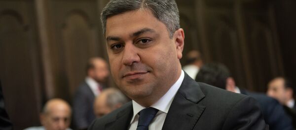Глава службы национальной безопасности Артур Ванецян на заседании правительства (6 сентября 2018). Еревaн - Sputnik Армения