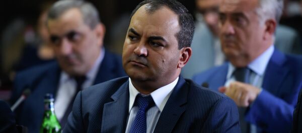 Генеральный прокурор Армении Артур Давтян на заседании правительства Армении (6 сентября 2018). Еревaн - Sputnik Армения