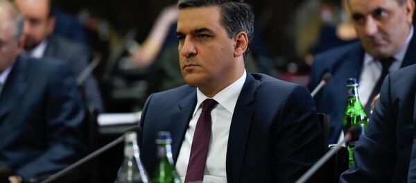 Омбудсмен Арман Татоян на заседании правительства Армении (6 сентября 2018). Еревaн - Sputnik Արմենիա