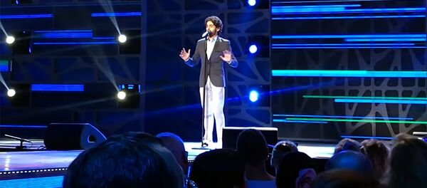 Выступление Геворга Арутюняна на 1-ом конкурсном дне «Новая Волна - 2018» Выступление Геворга Арутюняна на 1-ом конкурсном дне «Новая Волна - 2018» - Sputnik Армения