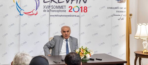 Чрезвычайный и полномочный посол Армении в Иране Арташес Туманян Чрезвычайный и полномочный посол Армении в Иране Арташес Туманян - Sputnik Արմենիա