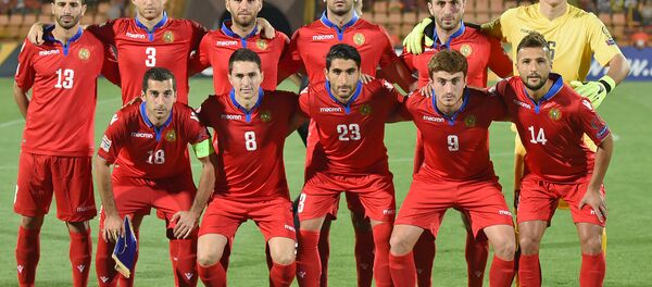 Футбольный матч группы D Лиги Наций УЕФА между сборными Армении и Лихтенштейна (6 сентября 2018). Еревaн Футбольный матч группы D Лиги Наций УЕФА между сборными Армении и Лихтенштейна (6 сентября 2018). Еревaн - Sputnik Արմենիա