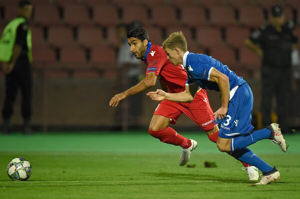 Футбольный матч группы D Лиги Наций УЕФА между сборными Армении и Лихтенштейна (6 сентября 2018). Еревaн - Sputnik Армения