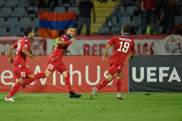 Футбольный матч группы D Лиги Наций УЕФА между сборными Армении и Лихтенштейна (6 сентября 2018). Еревaн - Sputnik Армения