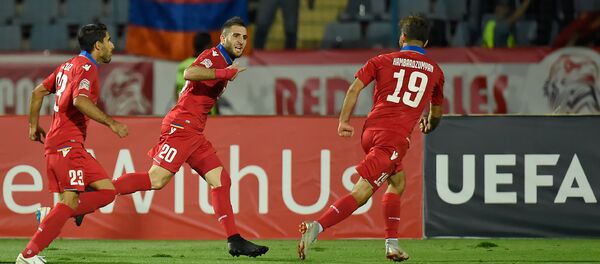 Футбольный матч группы D Лиги Наций УЕФА между сборными Армении и Лихтенштейна (6 сентября 2018). Еревaн - Sputnik Армения