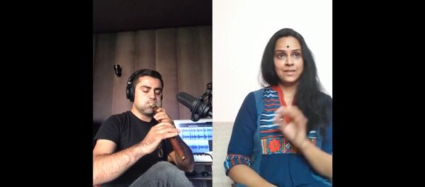 Армянский дудук и индийская певица - Sputnik Армения