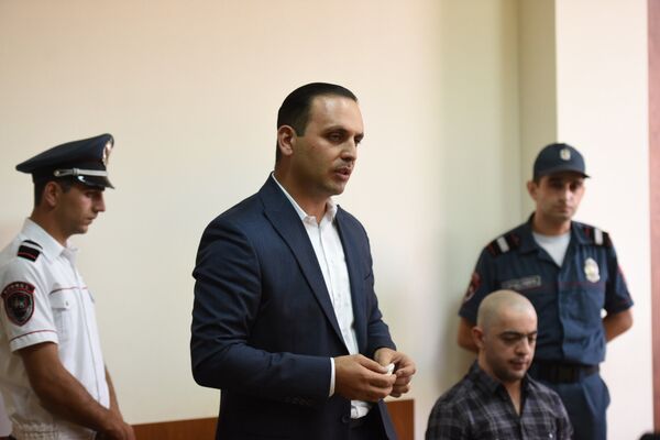 Судебное заседание по вопросу ареста Айка Саргсяна (7 сентября 2018). Ереван - Sputnik Армения