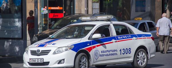 Автомобиль дорожной полиции Армении - Sputnik Армения