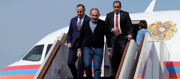 Премьер-министр Армении Никол Пашинян привыл в Россию (8 сентября 2018). Москвa - Sputnik Արմենիա