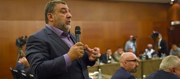 Рубен Варданян во время встречи премьер-министра Армении Никола Пашиняна с армянскими предпринимателями (8 сентября 2018). Москвa - Sputnik Արմենիա