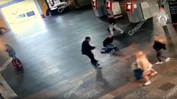 Покушение на убийство двух человек на Курском вокзале в Москве - Sputnik Արմենիա