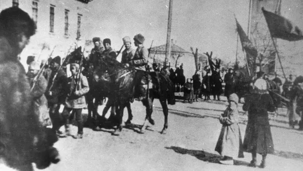 Вступление частей Красной Армии в город Бердянск 15 марта 1919 года. - Sputnik Армения