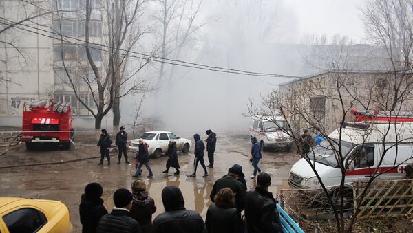 Взрыв бытового газа в многоэтажном доме в Волгограде - Sputnik Армения