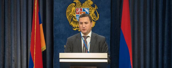 Брифинг пресс секретаря МИД Тиграна Балаяна - Sputnik Армения