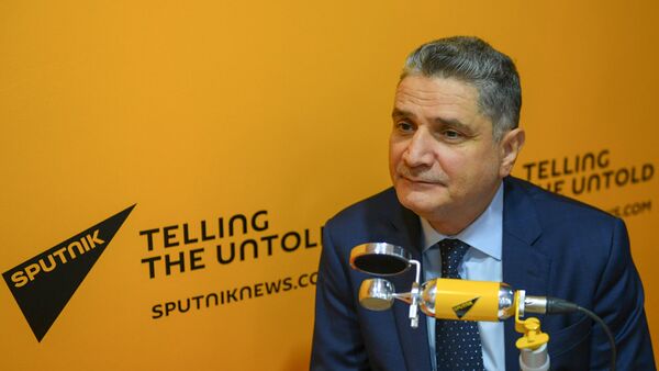 Тигран Саркисян на радио Спутник - Sputnik Армения