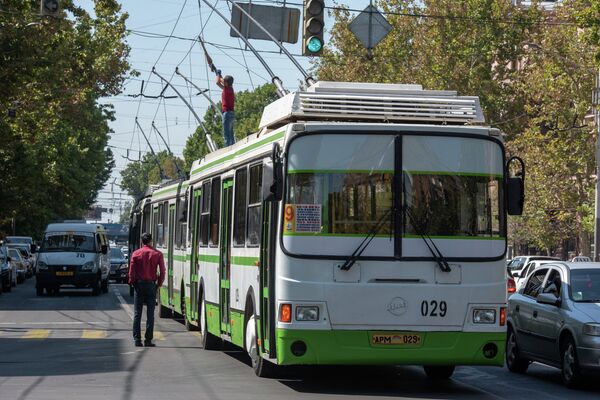 Троллейбус, транспорт - Sputnik Արմենիա