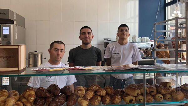 Уникальное кафе в Гюмри - Sputnik Армения