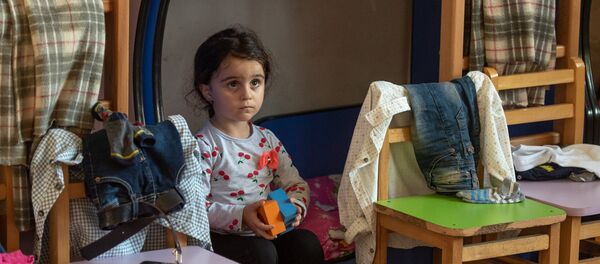 Село Баганис. Девочка с характером. Село Баганис. Девочка с характером. - Sputnik Արմենիա