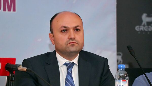 Заместитель министра труда и социальных вопросов Арман Удумян - Sputnik Армения
