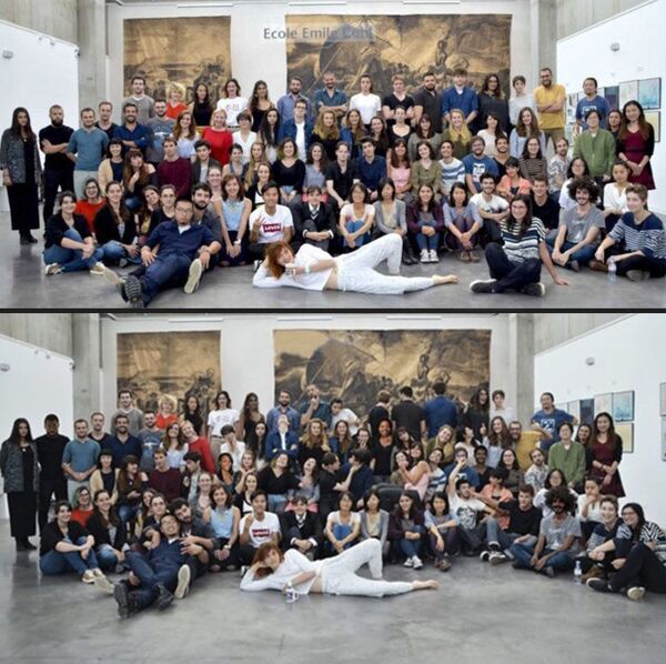 Французская школа «прифотошопила» на снимок несуществующих темнокожих студентов Французская школа «прифотошопила» на снимок несуществующих темнокожих студентов - Sputnik Արմենիա