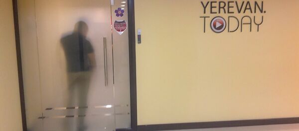 Обыски в агенстве Yerevan Today Обыски в агенстве Yerevan Today - Sputnik Армения