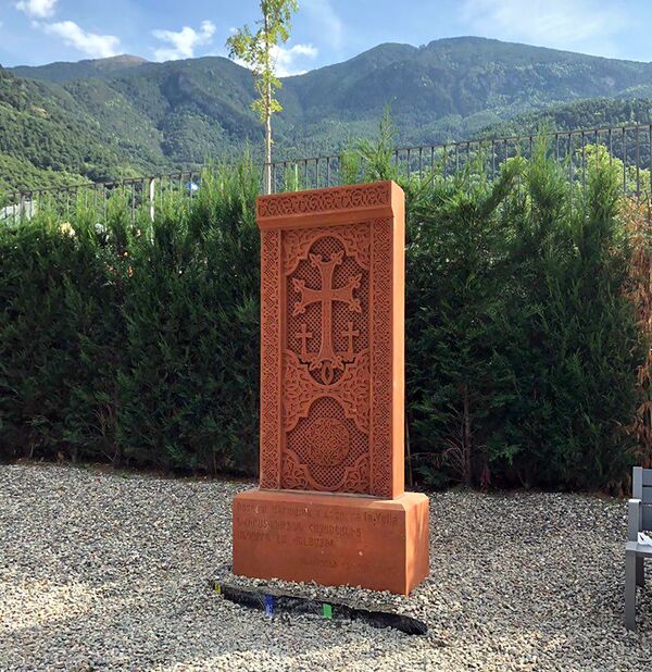 Открытие первого хачкара в Андорре - Sputnik Армения