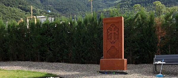 Открытие первого хачкара в Андорре - Sputnik Армения