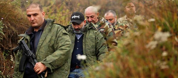 Рабочий визит премьер-министра Армении Никола Пашиняна в Карабах (18 сентября 2018). Рабочий визит премьер-министра Армении Никола Пашиняна в Карабах (18 сентября 2018). - Sputnik Արմենիա