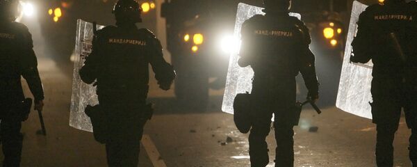 Обеспечение мер безопасности на улицах Белграда. Архивное фото Обеспечение мер безопасности на улицах Белграда. Архивное фото - Sputnik Արմենիա