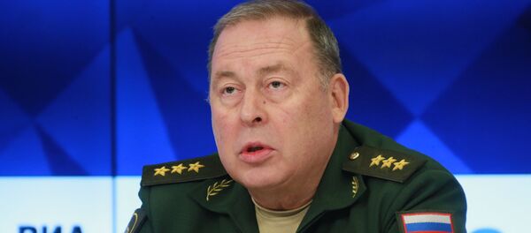 Брифинг начальника Объединенного штаба ОДКБ Анатолия Сидорова, посвященный учениям Боевое братство-2018 (20 сентября 2018) Брифинг начальника Объединенного штаба ОДКБ Анатолия Сидорова, посвященный учениям Боевое братство-2018 (20 сентября 2018) - Sputnik Արմենիա