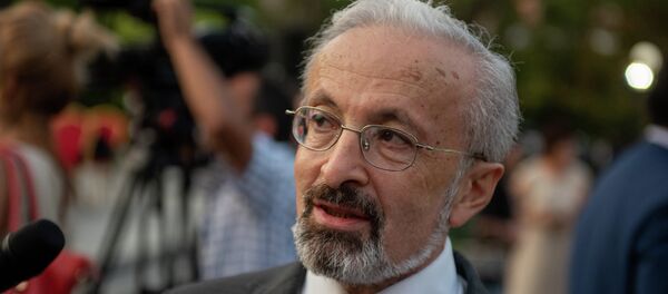 Экс-спикер Парламента Тигран Торосян на торжествах Столетия Национального Собрания Армении (20 сентября 2018). Еревaн - Sputnik Армения