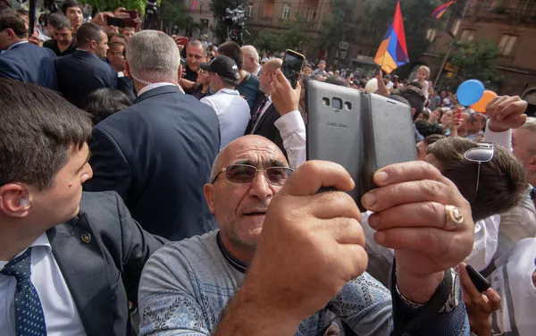 Час селфи в день независимости Армении (21 сентября 2018). Еревaн Час селфи в день независимости Армении (21 сентября 2018). Еревaн - Sputnik Армения