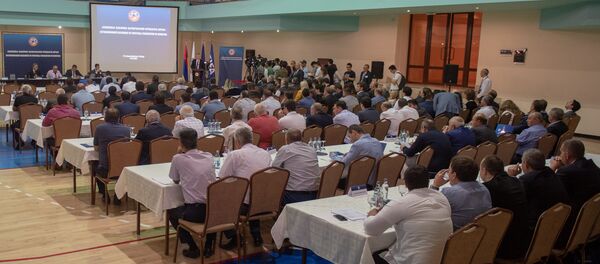 Внеочередное собрание Федерации футбола Армении (ФФА) - Sputnik Արմենիա