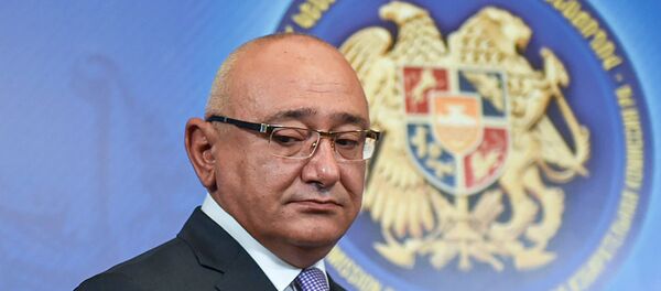 Председатель ЦИК Армении Тигран Мукучян в день выборов совета старейшин Еревана (23 сентября 2018). Еревaн - Sputnik Армения