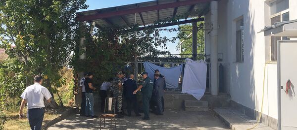 Ситуация у медцентра Сурб Григор Лусаворич (25 сентября 2018). Еревaн - Sputnik Армения