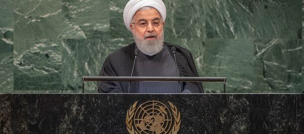 Выступление президента Ирана Хасана Рухани на Генеральной ассамблее ООН (25 сентября 2018). Нью-Йорк Выступление президента Ирана Хасана Рухани на Генеральной ассамблее ООН (25 сентября 2018). Нью-Йорк - Sputnik Արմենիա