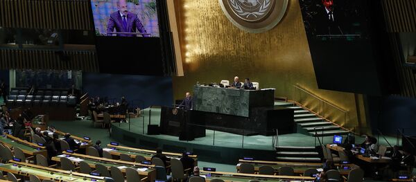 Выступление премьер-министра Армении Никола Пашиняна на Генеральной ассамблее ООН (25 сентября 2018). Нью-Йорк - Sputnik Արմենիա