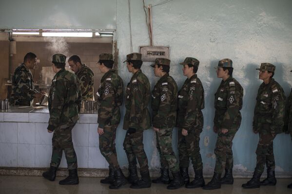 Женская военная Академия в Дамаске - Sputnik Армения