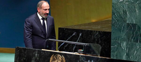 Выступление премьер-министра Армении Никола Пашиняна на Генеральной ассамблее ООН (25 сентября 2018). Нью-Йорк - Sputnik Армения