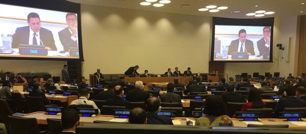 Выступление Ваграма Кажояна в ООН (26 сентября 2018). Нью-Йорк - Sputnik Արմենիա