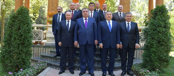 Заседание Совета глав государств СНГ в Душанбе Заседание Совета глав государств СНГ в Душанбе - Sputnik Армения