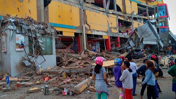 Последствие землетрясения и цунами в Индонезии (29 сентября 2018). Палу, остров Сулавеси, Индонезия - Sputnik Արմենիա